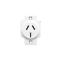 Standard Series, Automatic Single Switch Socket Outlet, 250VAC, 20A, 2 Pole, Less Bracket
White Electric