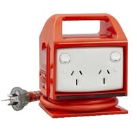 Clipsal - Safety and Protection, RCD Protected Quad Switch Socket Outlet, 250V, 15A, 30mA
Electric Orange