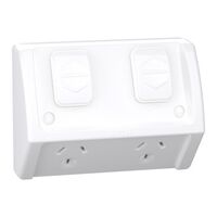 Weathershield
Socket
Flush, Twin, 10A, 250VAC, IP54 | Resistant Grey