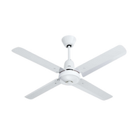 Airflow, Ceiling Sweep Fan, 4 Aluminium Blades 1400mm
White Electric