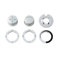 Saturn Series
Light Dimmer and Fan Control Mechanism Knob Kit
suits Horizon Colours | Charcoal