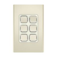 Clipsal Iconic
Styl Switch Plate Skin
Vertical/Horizontal, 6 Gang | Crowne