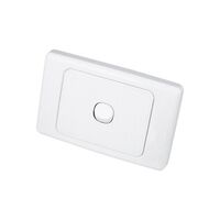 2000 Series
Flush Switch
1 Gang, 250VAC, 10A, Weatherproof, Horizontal, IP66 | White Electric