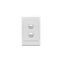 2000 Series
Flush Switch
2 Gang, 250VAC, 10A, Standard, Vertical | White Electric