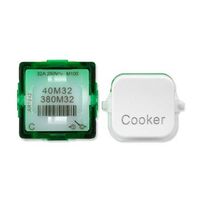 Pro Series
Switch Mechanism
COOKER, 1-Way, 250V, 32A | Extra Vivid White