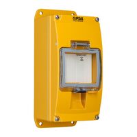 Metal Clad, Enclosure Surround, DIN 4 Module, Size 2