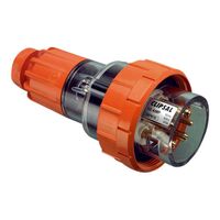 Clipsal - 56 Series, Straight Plug, IP66, 500V 10A - 6 Round Pins
Electric Orange