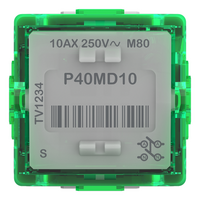 Pro Series
Switch Mechanism
1-Way, Double Pole, 250V, 10AX
