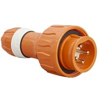 Clipsal - 56 Series, Straight Plug, IP66, 500V 20A - 4 Round Pins
Electric Orange