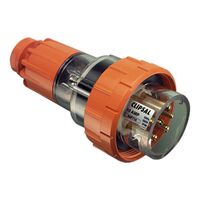 Clipsal - 56 Series, Straight Plug, IP66, 500V 10A - 7 Round Pins
Electric Orange