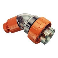 Clipsal - 56 Series, Angled Plug, IP66, 250V 20A - 3 Round Pins
Electric Orange