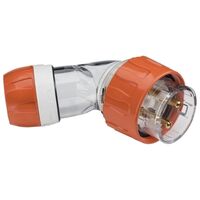 Clipsal - 56 Series, Angled Plug, IP66, 500V 32A - 4 Round Pins
Electric Orange