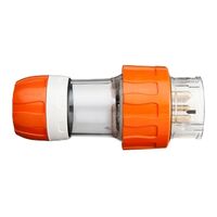 Clipsal - 56 Series, Straight Plug, IP66, 500V 40A - 5 Round Pins
Electric Orange