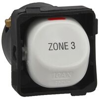30 Series, Switch Mechanism, 10A, Marked Zone 3 - White Electric