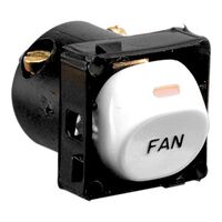 30 Series, Switch Mechaniss, 10A, Marked FAN - White Electric