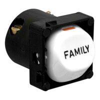30 Series, Switch Mechanism, 10A, Marked FAMILY - White Electric