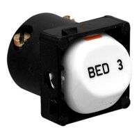 30 Series, Switch Mechanism, 10A, Marked BED 3 - White Electric