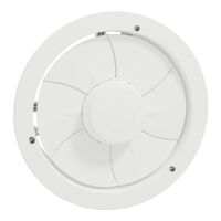 Airflow, Exhaust fan, ceiling, 250mm blade dia, white