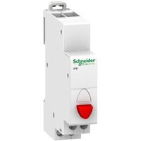 Acti9, Single push-button, 1NC red