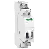 Acti9, Impulse relay, iTLs, 1P, 1NO, 16A, coil 110 VDC, 230...240 VAC 50/60Hz