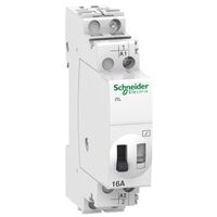 Acti9, Impulse relay, iTL, 1P, 1NO, 16A, coil 12 VDC, 24 VAC 50/60Hz