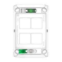 Pro Series, Switch Grid, 4 Gang, Horizontal/Vertical Mount