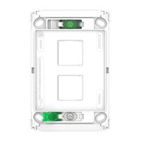 Pro Series, Switch Grid, 2 Gang, Horizontal/Vertical Mount