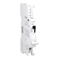 Acti9, Auxiliary contact, SD, 1 C/O, 100mA to 6A, 24-415 VAC, 24-130 VDC, bottom connection