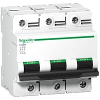 Acti9, Miniature circuit breaker (MCB), C120H, 3P, 63A, B curve, 15000A (IEC/EN 60898-1), 15kA (IEC/EN 60947-2)