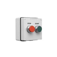 Clipsal - 56 Series, push-button Control Station, 10A, Start/Stop - Grey