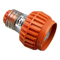 Clipsal - 56 Series, Cord Extension Socket, 3 Flat PIN, 250V, 15A - Electric Orange