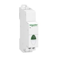Acti9, Single indicator light, Green, 12-48 Vac/dc