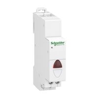 Acti9, Single indicator light, Red, 12-48 Vac/dc