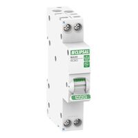 MAX9, Residual Current Breaker with Overcurrent Protection (RCBO), 1PN, 6 A, 10mA, C Curve, 6000A, A Type, SLIM