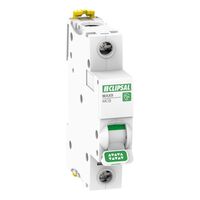 MAX9, Miniature Circuit-Breaker (MCB), 1P, 4A, C Curve, 6000A, 240/415V, Distribution