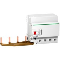 Acti9 C120, Earth leakage add-on block, 4P, 300 mA, class A