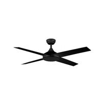 Ceiling Fan No Light Black