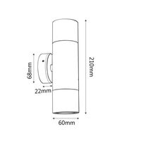 Up Down Titanium IP65