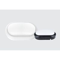 Oval Bunker Tri Color Black