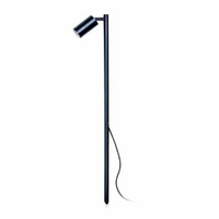 Long Garden Spike 1m Black One Head