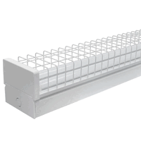 LED Wire Guard 2x10w 0.6m Fluro