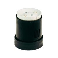 Harmony XVB, Audible unit for modular tower lights, plastic, Ø70, buzzer, continuous or intermittent tone,70... 90 dB, 120...230 V AC