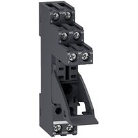 Harmony Electromechanical Relays, Socket with clamp, for RXG2 relays, 5A, screw connectors, separate contact