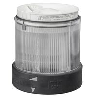 Harmony XVB, Indicator bank, illuminated unit, plastic, clear, 70mm, steady, integral LED, 24V AC/DC