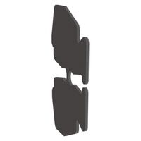 Harmony Electromechanical Relays, Socket partition plate, for RSL SSL sockets, plastic