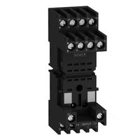 Harmony Timer Relays, Socket for RXM2 RXM4 relays, screw connectors, mixed contact