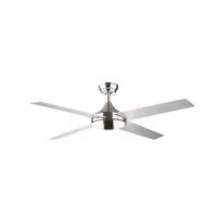 Ceiling Fan No Light Silver