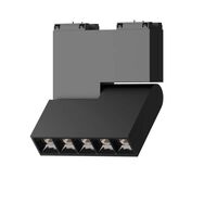 LED Magnetic Track Light Black 10w 3K