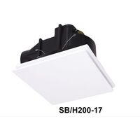 Exhaust Fan Square No Light 240 Cutout
