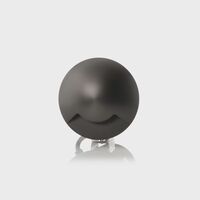 Viale Graphite Coloured Brass TRI Colour LED Single Driveway Light